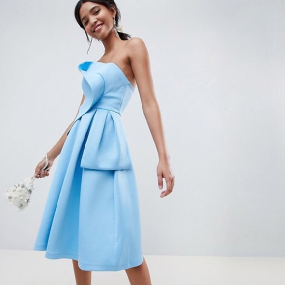 ASOS Dresses & Skirts - 💋5 items for $50💋NWT pale blue origami dress